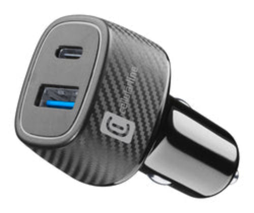 Cellularline USB Car Charger Multipower Ultra 30W Black