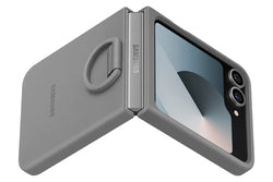 Samsung Silicone Case mit Ring für Galaxy Z Flip6 / Z Flip7 FE – Original Cover