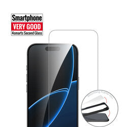 4smarts Second Glass Panzerglas für iPhone Air – mit Montagerahmen