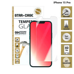 iPhone 15 Pro Panzerglas 9H – Star Case Tempered Glass | Anti-Fingerprint