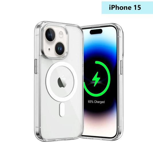OKKES MagSafe Case für Apple iPhone 15 – Magnetische Hülle