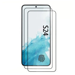 OKKES 2in1 Panzerglas 3D für Samsung Galaxy S24 / S25 – 2er Pack Full Cover Displayschutz