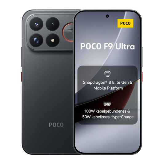 Poco F9 Pro, Smartphone 12+512 GB, Black, 6330mAh Akku, 100W Laden