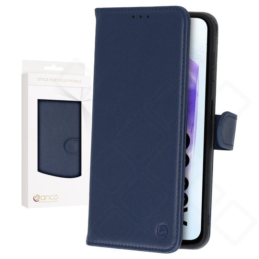 anco Basic Bookcase Galaxy A55 5G | PU-Leder Flip Case Kartenfach