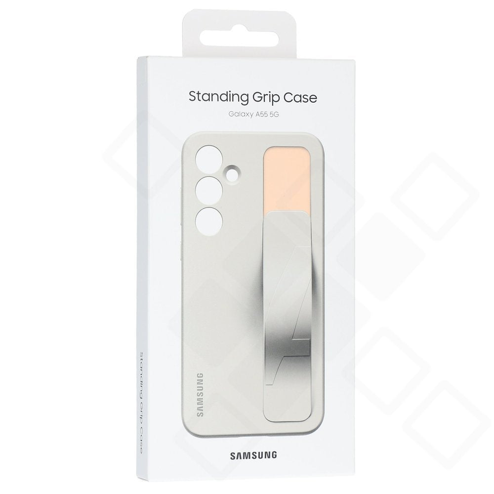 Samsung Standing Grip Cover für Galaxy A55 5G – Grau