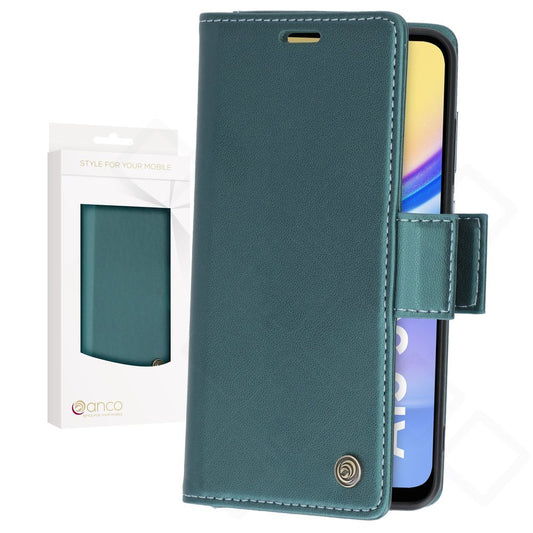 Samsung Galaxy A15 Hülle | anco Bookcase Miami mit Kartenfach & Standfunktion