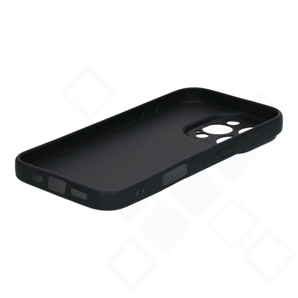 anco Dark Case für Apple iPhone 16 Pro – Mattes TPU Schutz-Cover in Schwarz