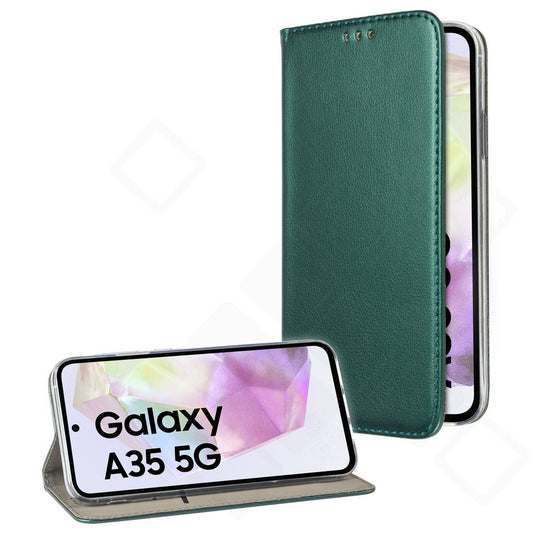 Bookcase Basic Magnetic für Samsung Galaxy A35 5G – Hülle mit Kartenfach