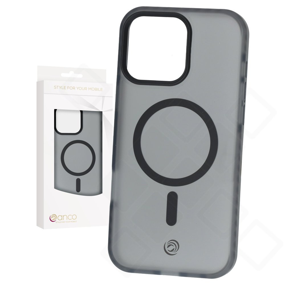 anco Magnetic Protect Case für Apple iPhone 16 Pro Max – Schwarz