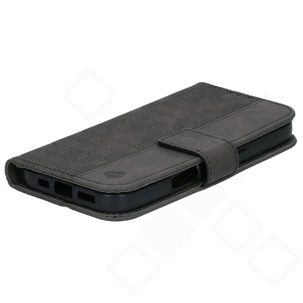 anco Bookcase Geometric für Apple iPhone 16 – PU Leder Hülle mit Kartenfach