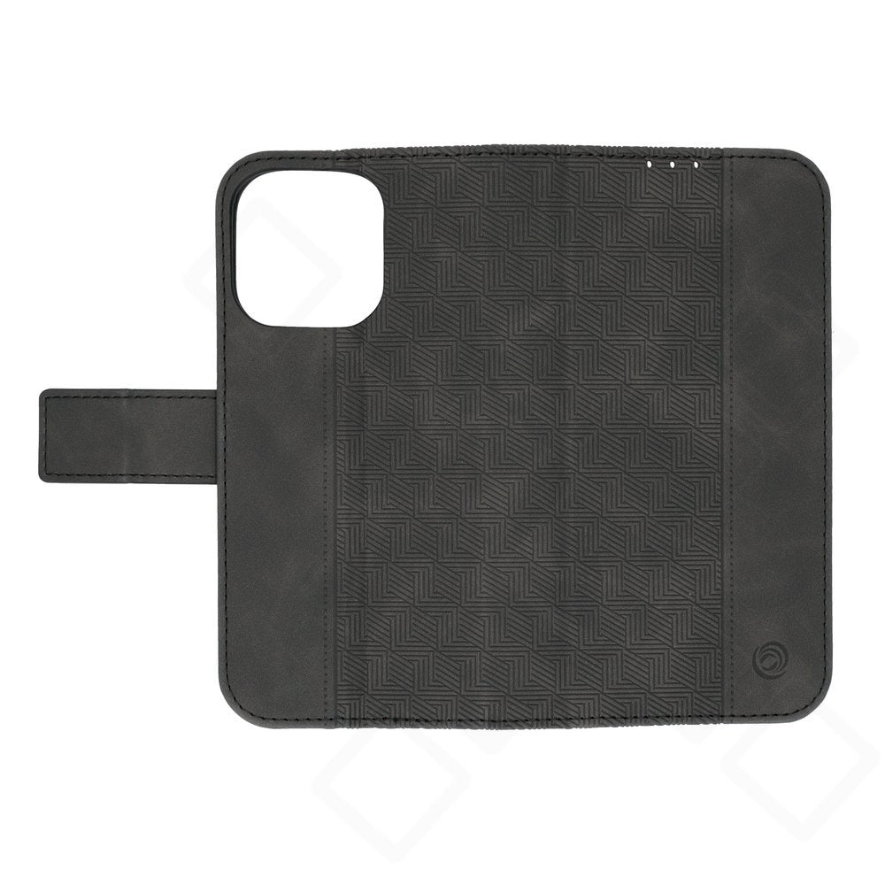anco Bookcase Geometric für Apple iPhone 16 Pro – Schwarz