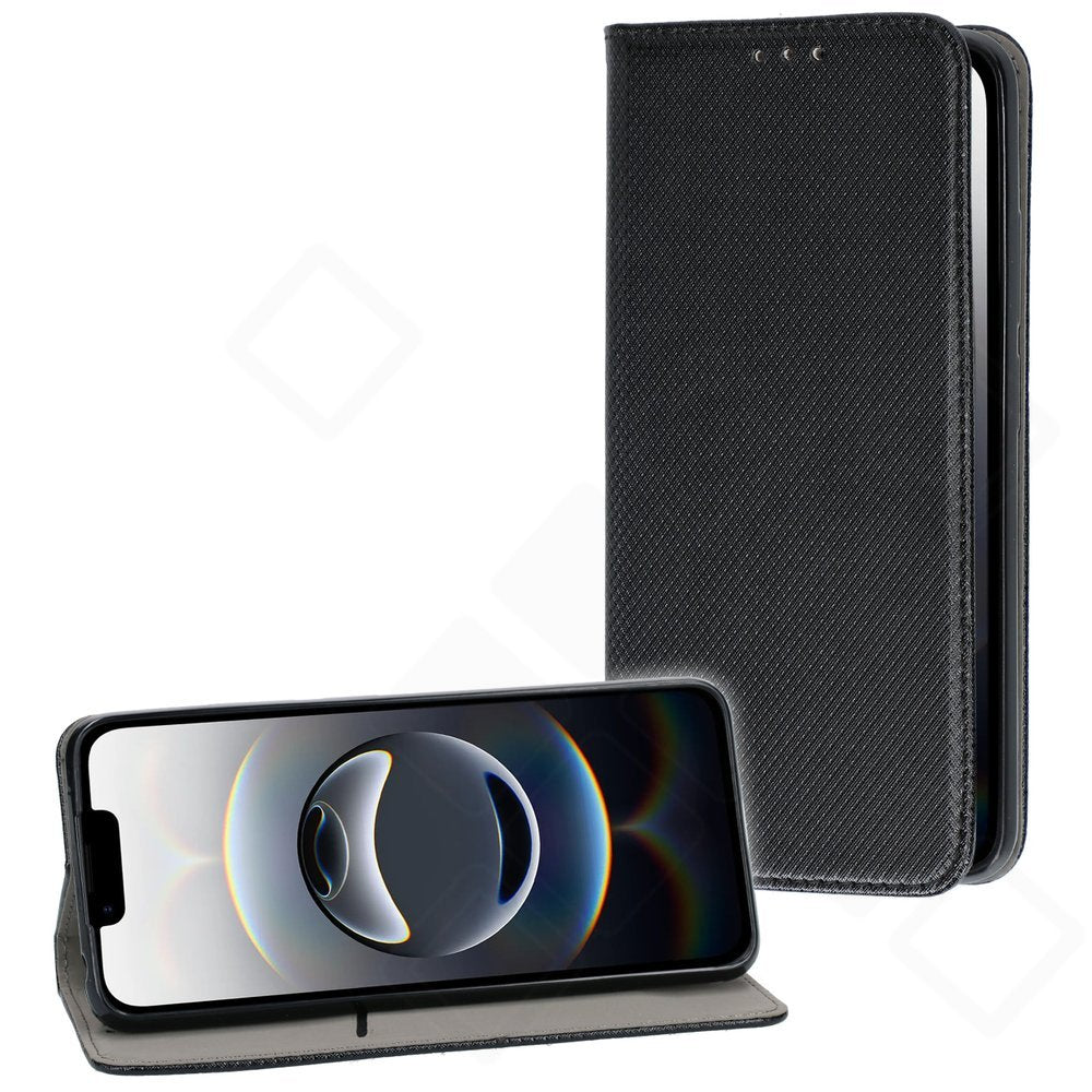 iPhone 16e / 17e Bookcase Hülle – anco Magnetic mit Kartenfach
