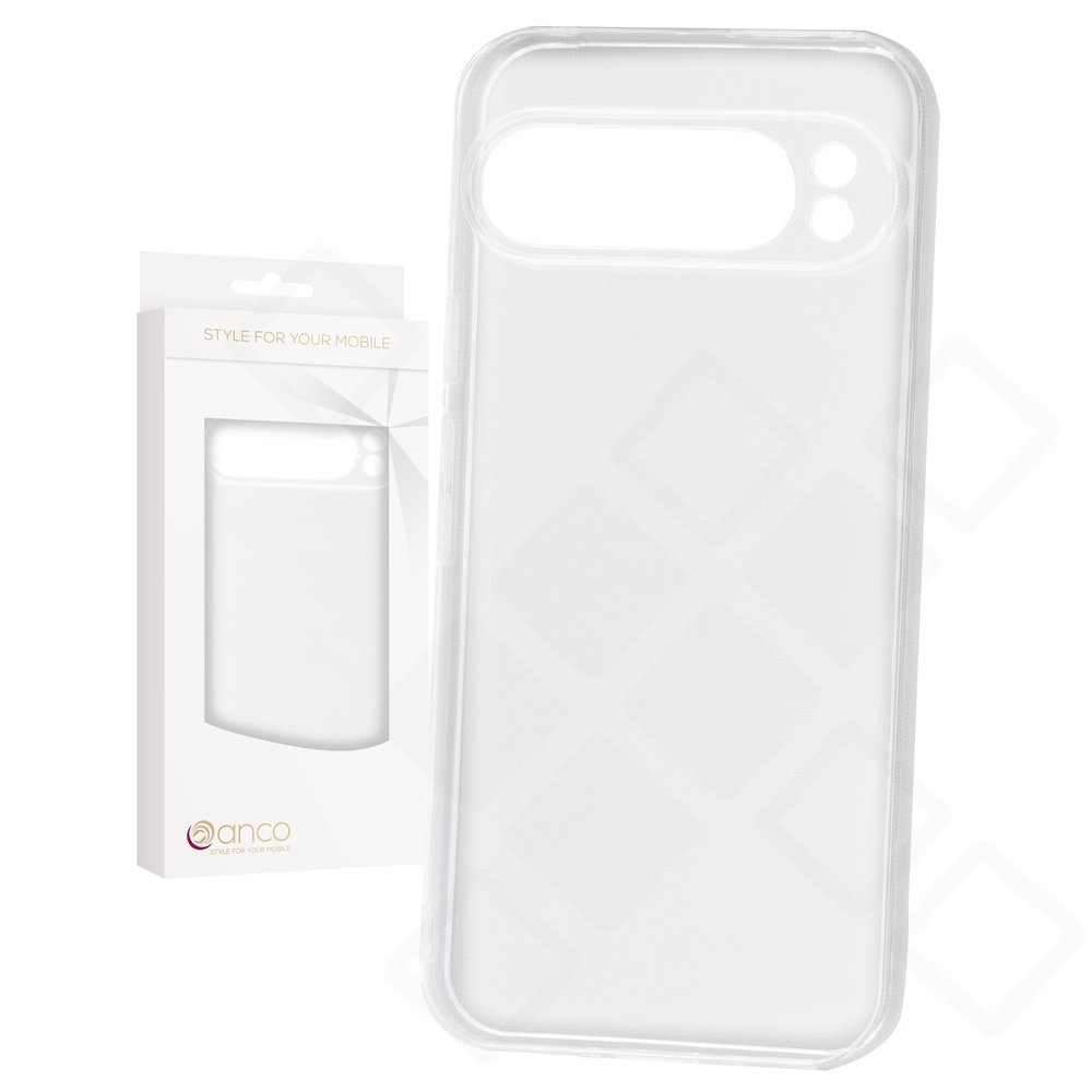anco Super Slim Case für Google Pixel 9 Pro XL – Transparente Hülle