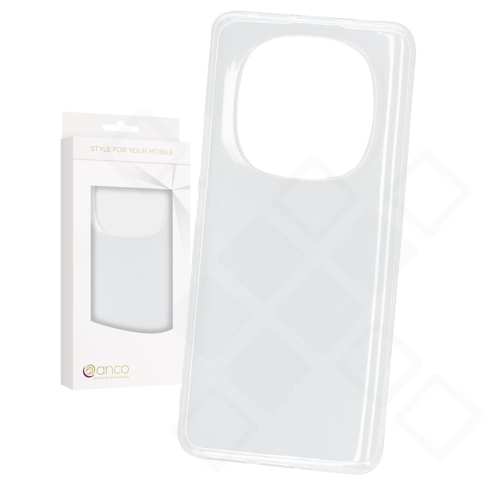 Xiaomi Redmi Note 14 Pro / Pro+ 5G Hülle Transparent – anco Super Slim Case | 1,5 mm