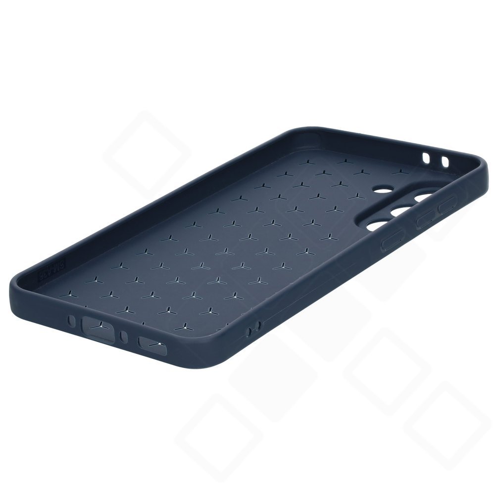 anco Honeycomb Case – Blaue Handyhülle im Waben-Design für Samsung Galaxy A36 5G