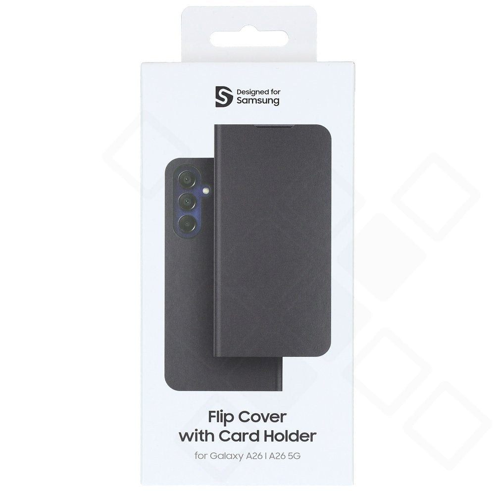 Mobeen Flip Cover Samsung Galaxy A26 5G – Bookcase Hülle mit Kartenfach Schwarz