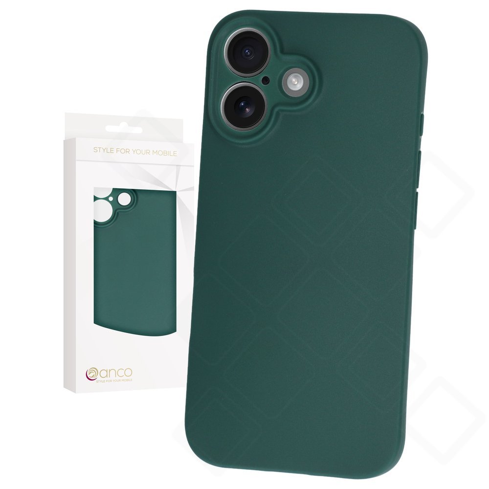 anco TPU Case – Matte Schutzhülle aus flexiblem TPU mit rutschfester Textur & präzisen Aussparungen für Apple iPhone 17