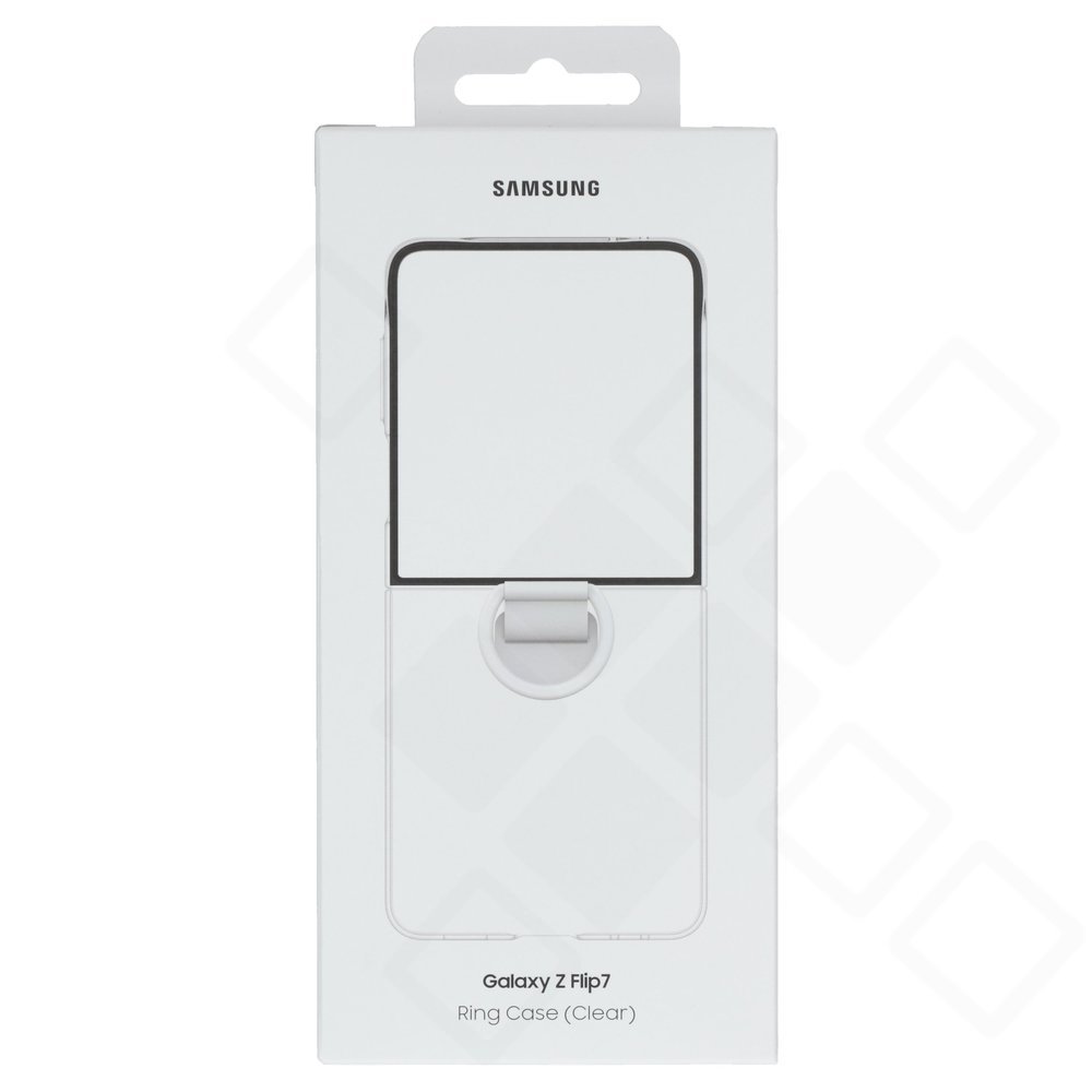 Samsung Clear Case mit Ring für Galaxy Z Flip7 – Transparent