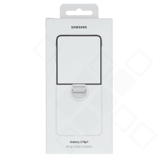 Samsung Clear Case mit Ring für Galaxy Z Flip7 – Transparent