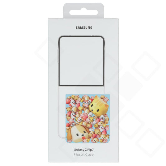 Samsung FlipSuit Case für Galaxy Z Flip7 – Transparent NFC Cover