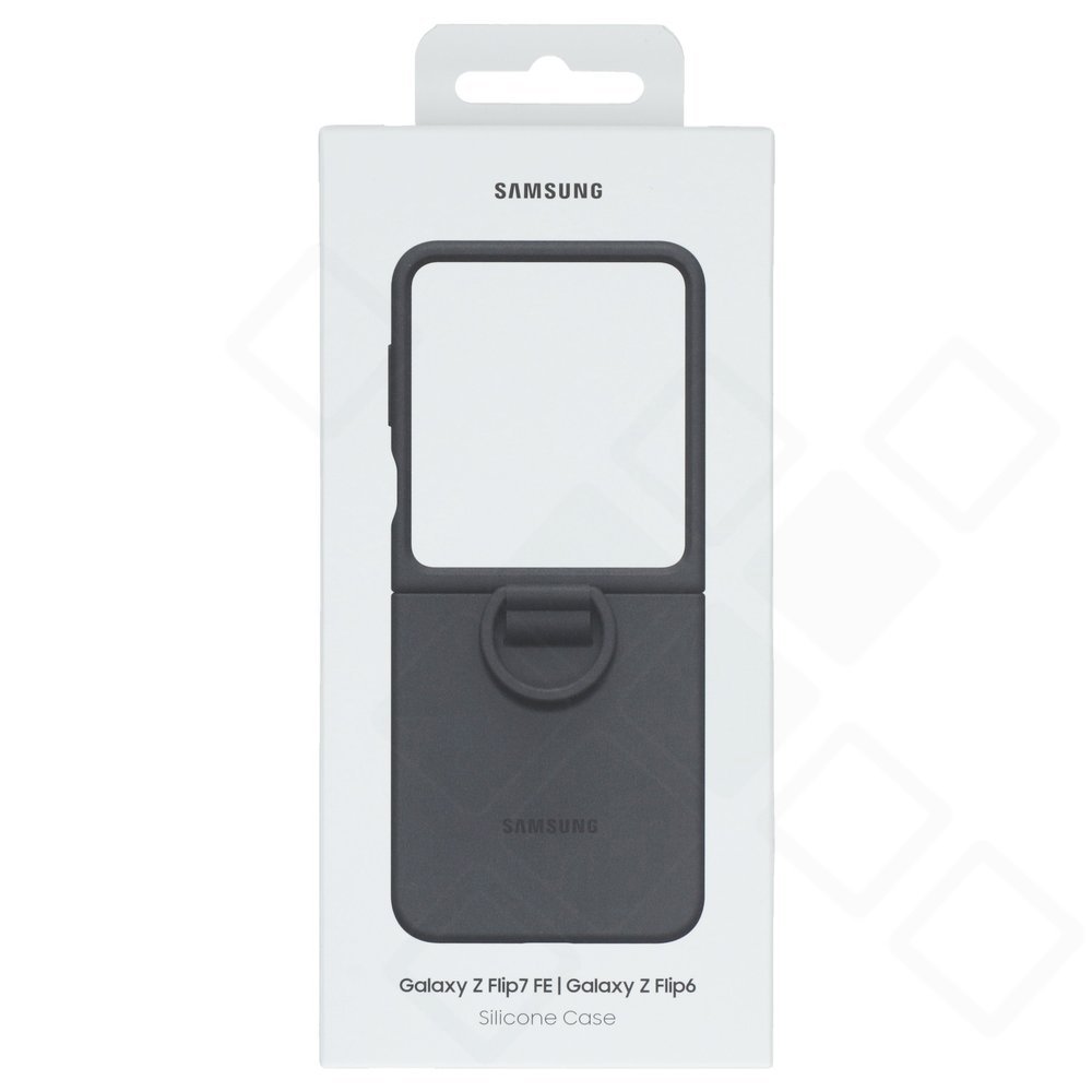 Samsung Silicone Case mit Ring für Galaxy Z Flip6 / Z Flip7 FE – Original Cover