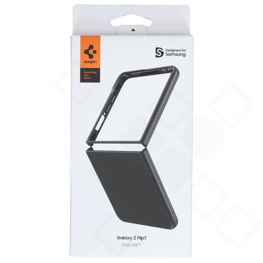 Spigen Thin Fit für Samsung Galaxy Z Flip7 – Magnetisches Case Schwarz