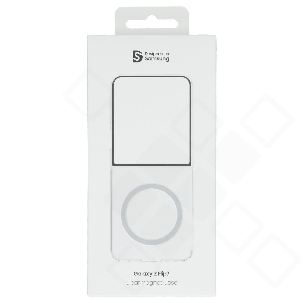 Samsung Clear Magnet Case für Samsung Galaxy Z Flip7 – Transparent