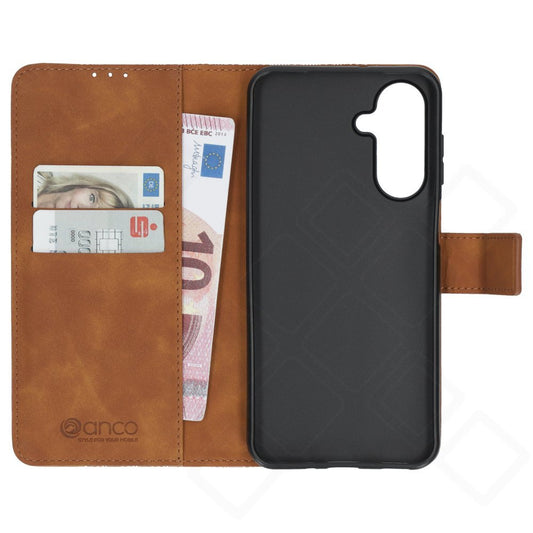 anco Bookcase Geometric Samsung Galaxy A17 – PU Leder Hülle mit Kartenfach