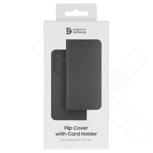 Original Mobeen Flip Cover Samsung Galaxy A17 / A17 5G – Book Case Schwarz mit Kartenfach