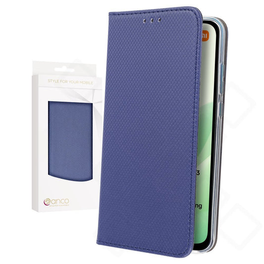 anco Bookcase Basic Magnetic für Xiaomi Redmi 15 5G – PU Leder Hülle mit Kartenfach