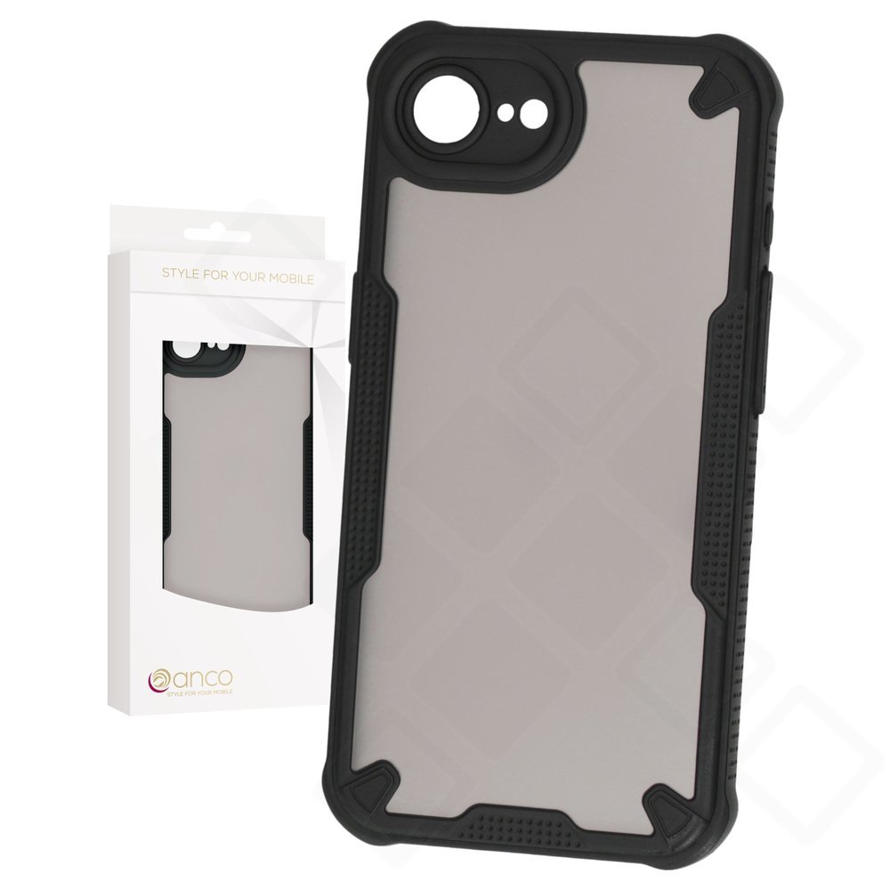 anco Protect Case für Apple iPhone 16e & 17e – Matt Black