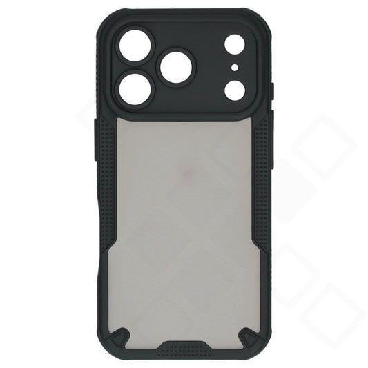 iPhone 17 Pro Hülle Matt Schwarz – anco Protect Case TPU Schutzhülle mit Kameraschutz