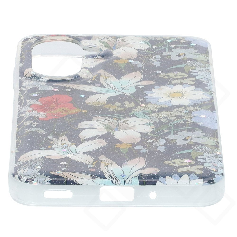 anco Flower Case für Samsung Galaxy A17 und A18 – Kameraausschnitt