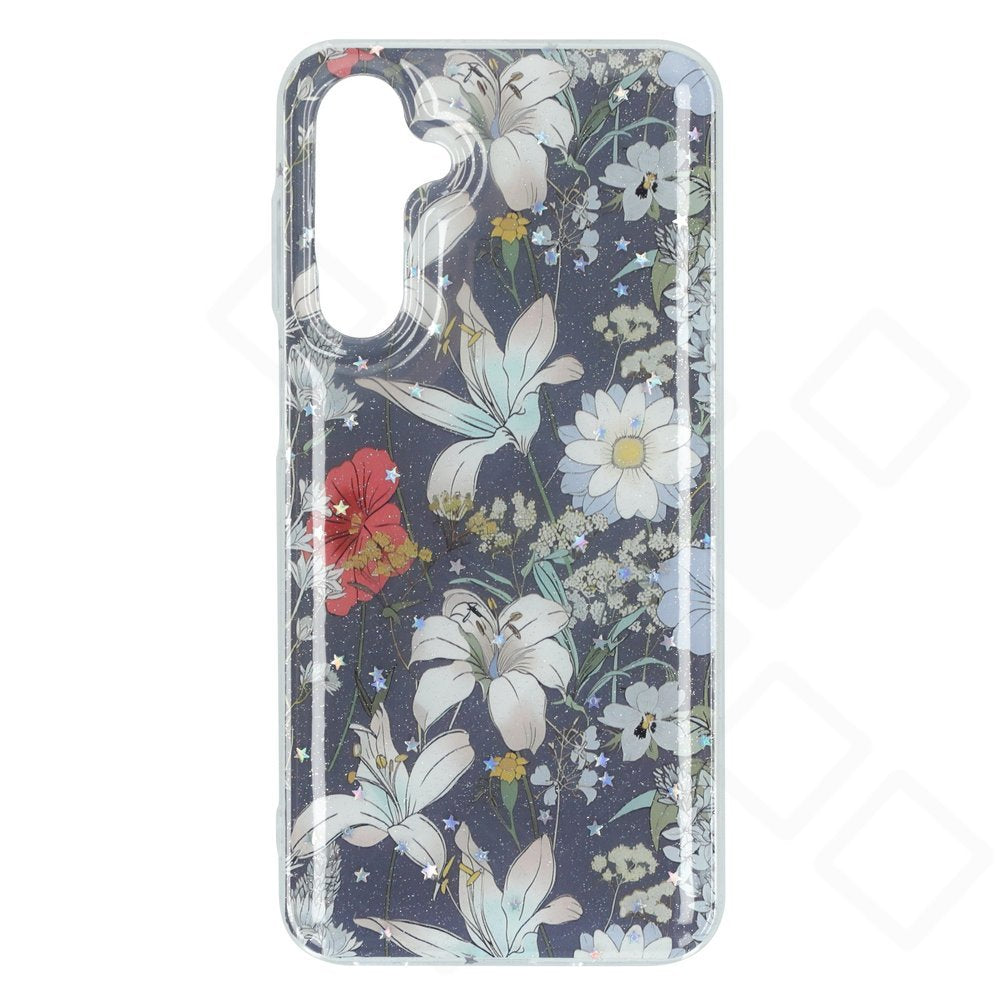 anco Flower Case für Samsung Galaxy A16 4G / A16 5G – TPU Hülle mit Blumenprint