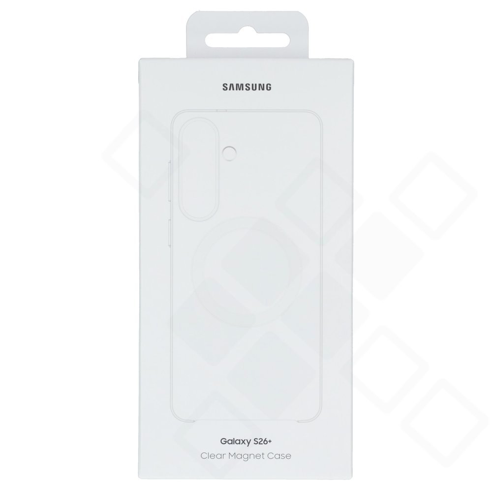 Samsung Clear Magnet Case – Transparente Schutzhülle mit integriertem Magneten für Samsung Galaxy S26+