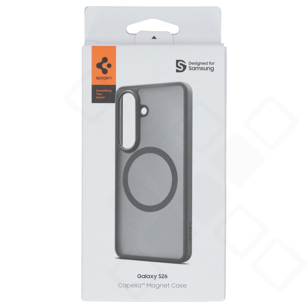 Spigen Capella Magnet Case für Samsung Galaxy S26 – Schwarz
