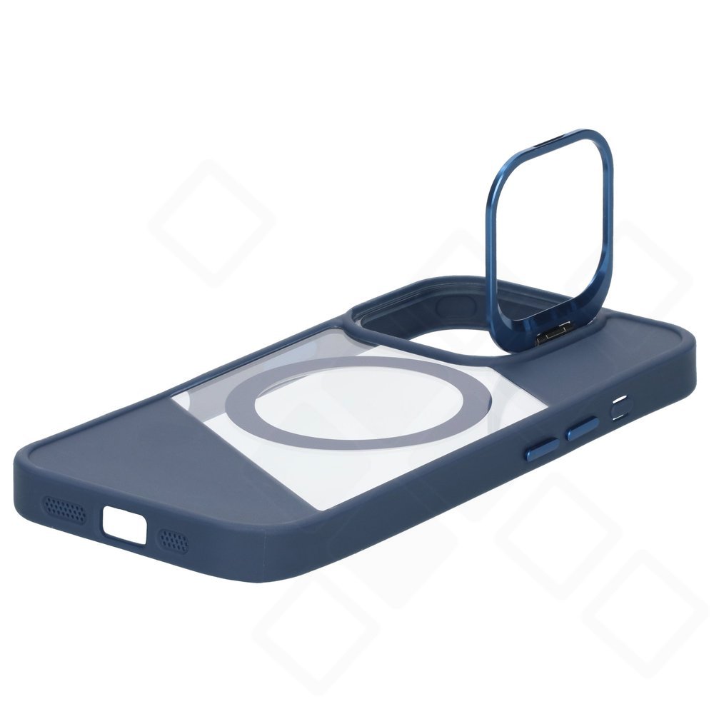 iPhone 17 Pro MagSafe Hülle Braun – anco Magnetic Fusion Case mit Kameraständer