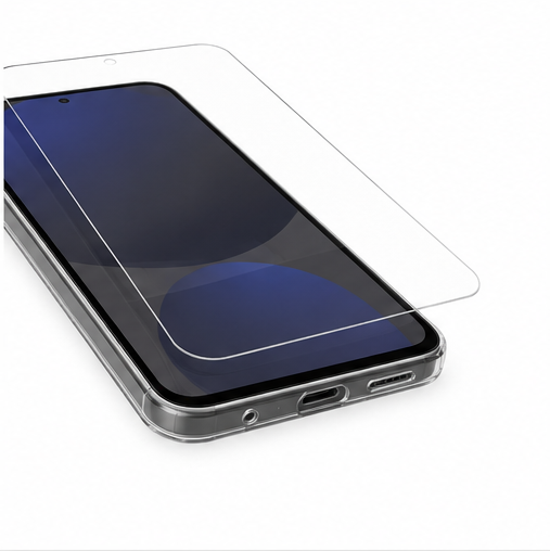 4smarts 360° Protection Set für Samsung Galaxy A56 – Schutzhülle + 9H Panzerglas Transparent