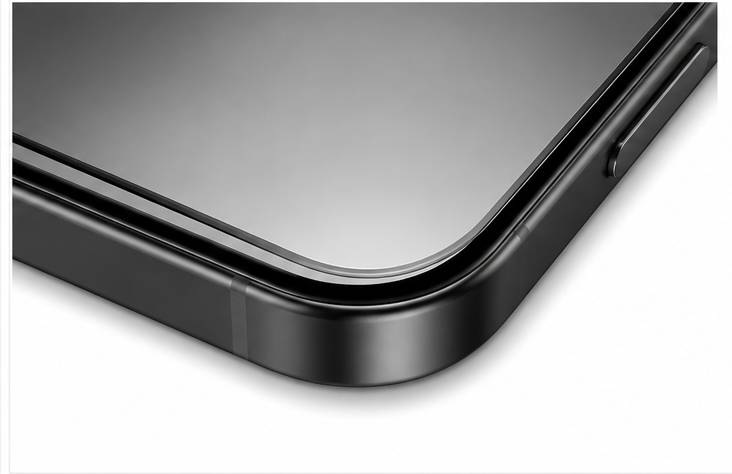 anco Anti-Spy Panzerglas für iPhone 16 – Privacy Schutzglas 9H