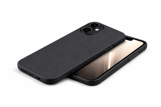 anco Liquid Silicone Case für Apple iPhone 16 Plus – Schwarz