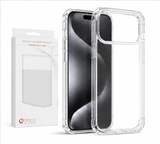 anco Protect Case iPhone 17 Pro Klare Schutzhülle Transparent