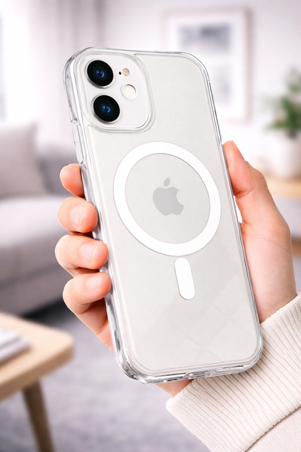 anco Magnetic Case iPhone 16 Plus – Transparente MagSafe Hülle