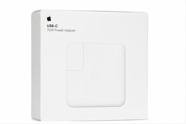 Apple 70W USB-C Power Adapter Original Netzteil Schnellladegerät MXN53ZM/A Weiß