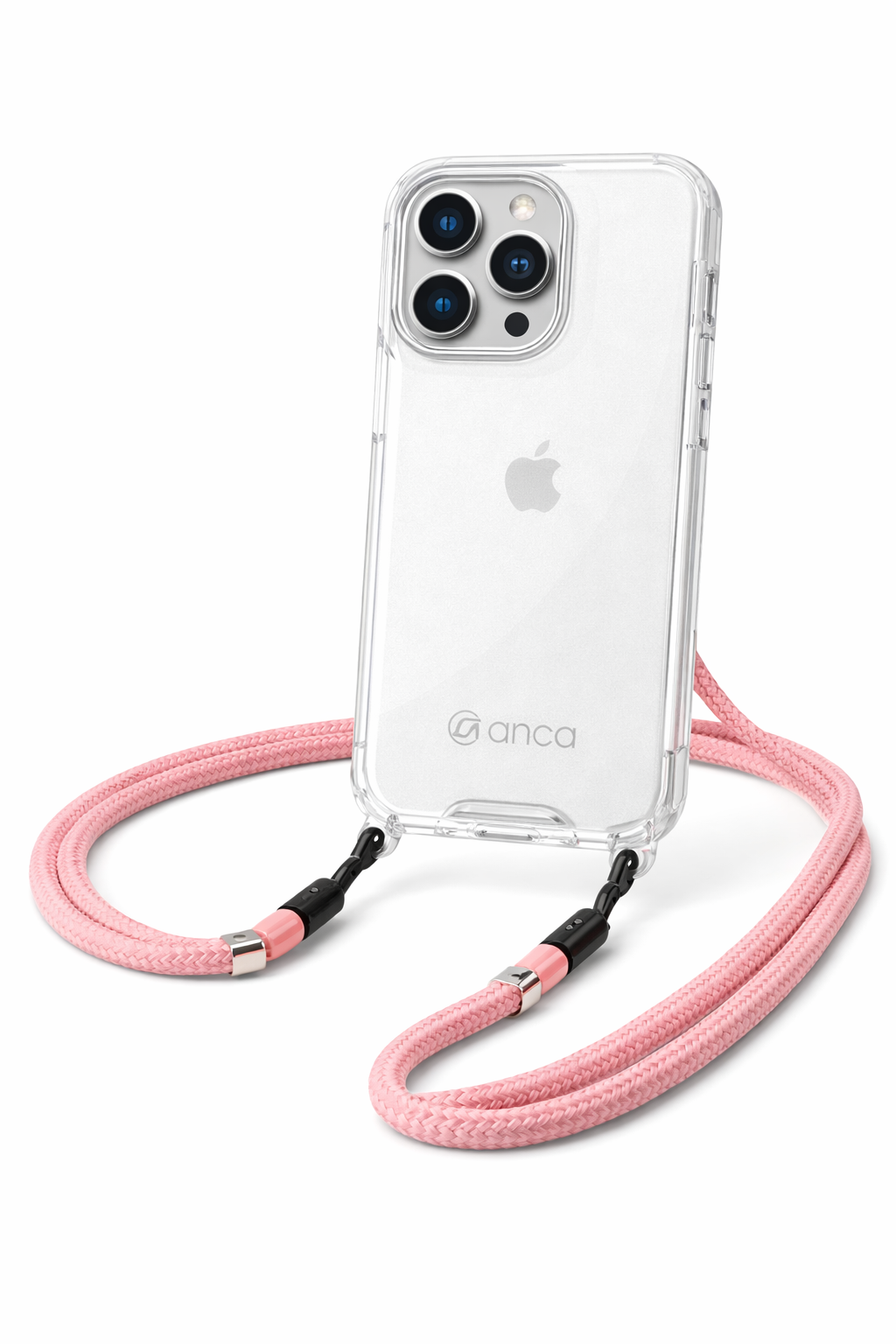 anco Lanyard Protect Case iPhone 15 Pro – Hülle mit Band & Kameraschutz