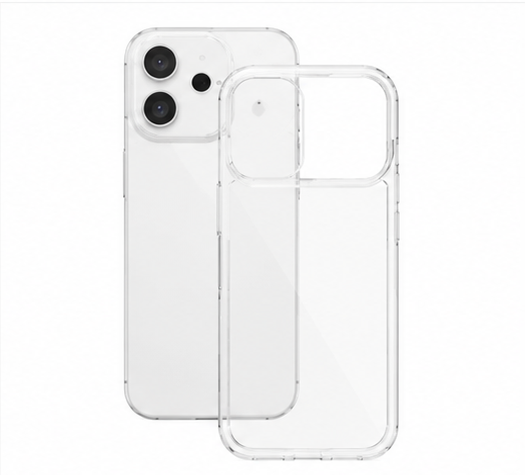 iPhone 17 Pro Max Hülle Transparent – OKKES JUMP PLUS Stoßschutz Case