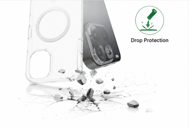 4smarts 360° Premium Protection Set für Apple iPhone 17 Pro Max – MagSafe Hülle & 9H Panzerglas