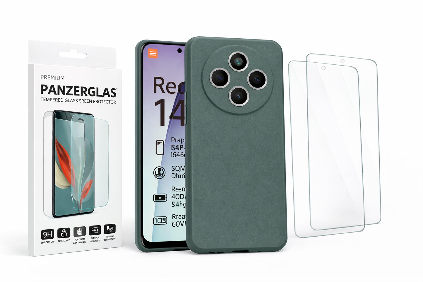 TPU Case für Xiaomi Redmi 14C / A4 / POCO C75 – Matte Schutzhülle