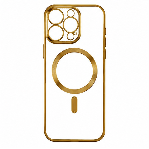 MagSafe Hülle für Apple iPhone 17 Pro Max Transparent Blau – Stoßfest Clear Case Magnetisch