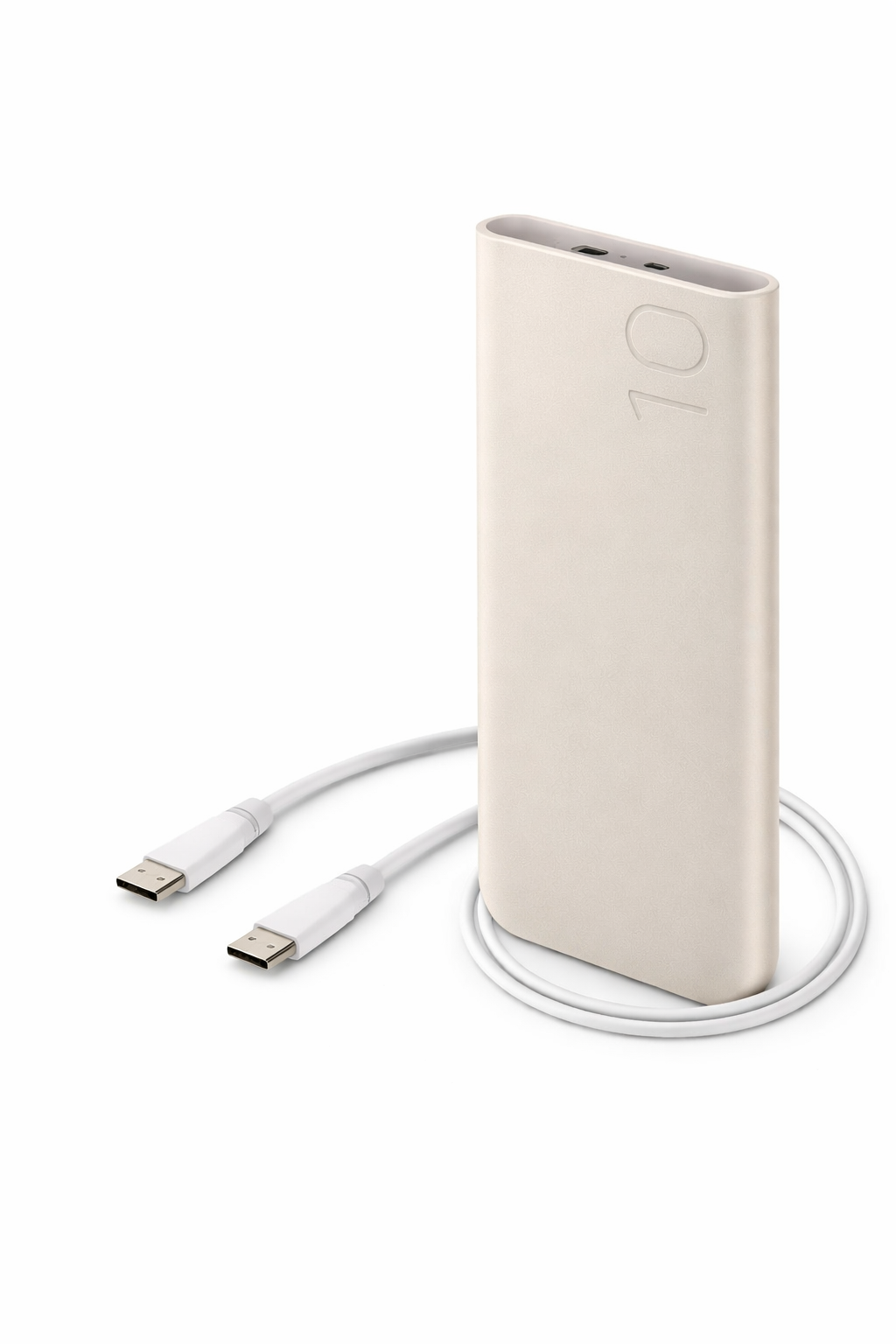 Samsung Powerbank 10.000 mAh 25W – USB-C Schnellladegerät Beige