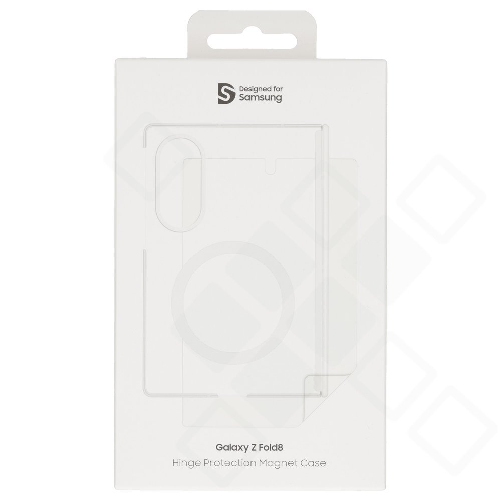 Designed for Samsung Hinge Protection Magnet Case für F971B Samsung Galaxy Z Fold8 - transparent